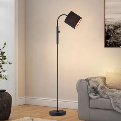 Produktbild von Home Sweet Home Moderne Stehleuchte - Stehende Leselampe - Schwarz