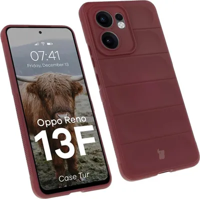 Produktbild von Bizon Case Tur Oppo Reno13 F burgunderrot