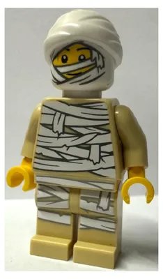 Obrázek produktu pro LEGO Minifigurka: Muž v kostýmu mumie – Vánoce a svátky (hol396) – nová