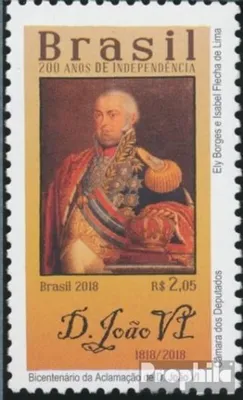 Produktbild von Briefmarken Brasilien 2018 Mi 4539 (kompl.Ausg.) postfrisch Unabhängigkeit