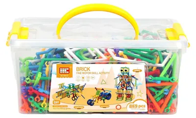 Image de Bouwelementen in Opbergbox, 869dlg.