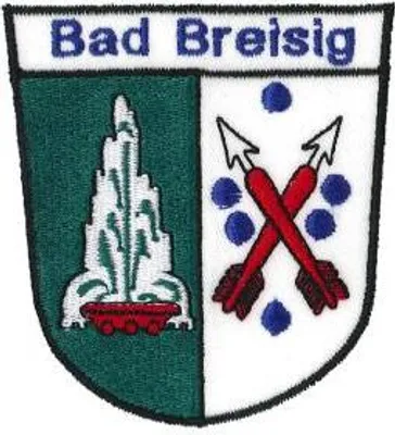 Produktbild von Aufnäher Patches Wappen Bad Breisig Gr. ca. 8 x 8,5 cm 01660