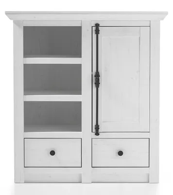Produktbild von Highboard Westerland Schubladenkommode 105cm pinie weiß