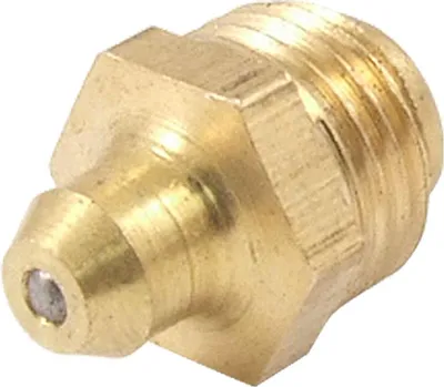 Image de Graisseur Droit M12 Laiton Mâle Filetage Graisseur Fixation Raccord