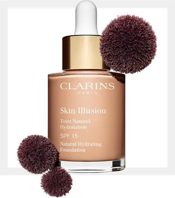 Zdjęcie produktu dla Clarins - Skin Illusion SPF 15 Natural Hydrating Foundation 30 ml