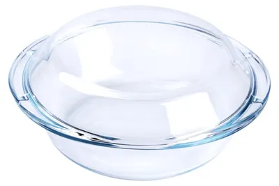 Auflaufform aus Glas, 1 L, mit Deckel, ofenfest, spülmaschinengeeignet