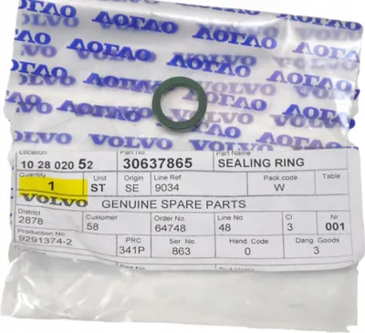 Obrázok produktu pre VOLVO S60 V70 OE tesnenie tesniaceho krúžku meradla oleja
