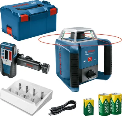 Immagine prodotto di Laser rotante GRL 400 H + LR 1 in L-BOXX