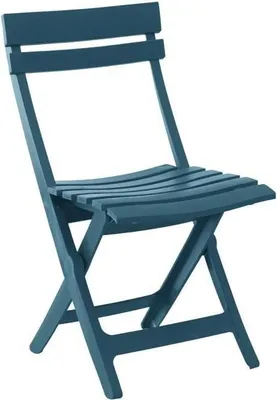 Image de Chaise Pliante GROSFILLEX - MIAMI Bleu Minéral