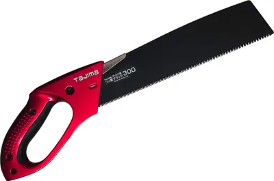 Produktbild von Tajima Japansäge Magnum 300 (Sägeblatt 300 mm, Holzsäge mit 2-Komponenten Griff, Fluoro-Coat-Beschichtung, Säge mit Alu Druckguss-Gehäuse) MG300FB