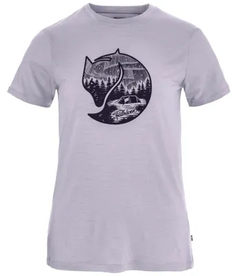 Produktbild von Fjällräven Abisko Wool Fox SS W, Farbe: Lavendelnebel/Dunkelviolett