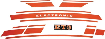 Immagine prodotto di Set di adesivi "Electronic" per Vespa ET 3