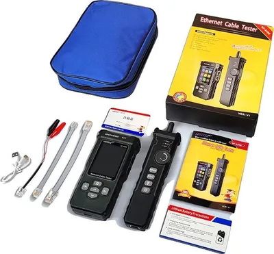 Obrázek produktu pro Tester síťových kabelů, PING test, IP skenování, NF-8506
