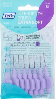 Obrázok produktu pre TePe Extra ľahké mezizubné kefky 1,1mm, jemne fialové, 8 ks