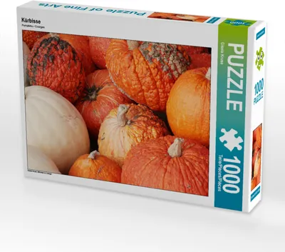 Produktbild von CALVENDO Puzzle Kürbisse | 1000 Teile Lege-Größe 64x48cm Foto-Puzzle für glückliche Stunden