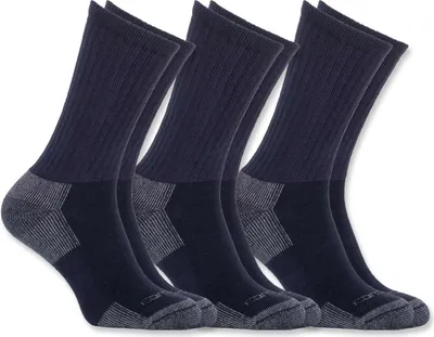 Immagine prodotto di Carhartt A62-3 Calze da uomo in misto cotone con rinforzo Navy M