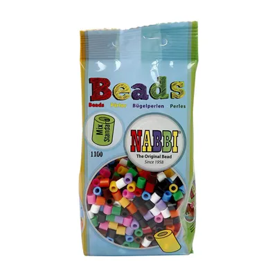 Produktbild von Creativ Company 75223, Gemischte Farben, Rohrförmige Perle, 1100 Stück(e)