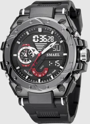 Produktbild von SMAEL GR-14158 Herren Sportuhr - Schwarz KP14158