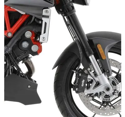 Zdjęcie produktu dla PUIG 20472N Przedłużenie przedniego błotnika pasujące do APRILIA TUONO V4R Czarny