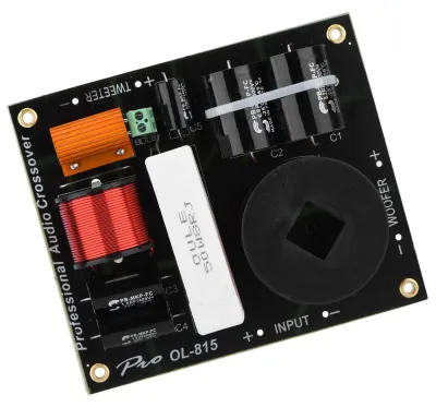 Productafbeelding van 2-weg frequentiescheidingsverdeler crossover filter voor audiofielen
