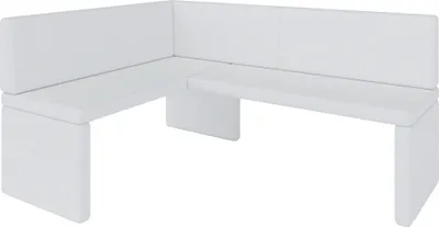 Produktbild von Eckbank AKIKO Corner Bench 128x168 links - Eckbankgruppe für Ihrem Esszimmer, Küche modern, Sitzecke, Essecke. Perfekt für Küche, Büro und Rezeption. Solide und starke Verarbeitung. Easy Care