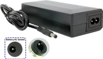 Immagine prodotto di Caricabatterie PowerSmart 36V 2A per SoFlow SO1, SO3, SO3 GEN 2, SO3 Pro, SO4 GEN 2