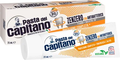 Produktbild von Pasta del Capitano Bio Ginger Toothpaste with Antibacterial Action 75ml