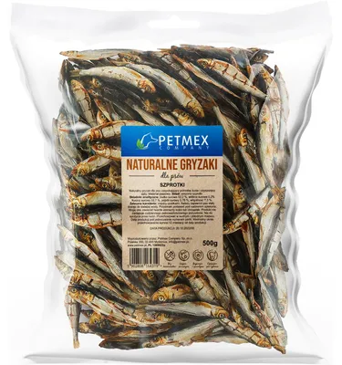 Obrázek produktu pro PETMEX Sušená cečka - pochoutka pro psy - 500 g