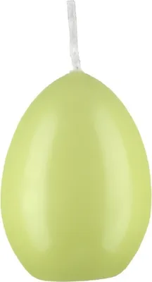 Produktbild von Kopschitz Kerzen Eierkerzen Lime 60 x 45 mm, Inhalt 6 Stück