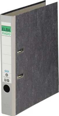 Produktbild von ELBA Ordner ELBArado 100022597 DIN A4 50mm Pappe grau