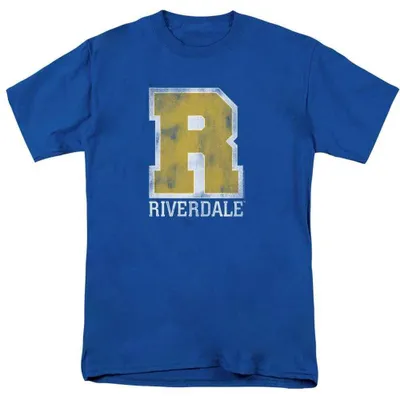 Immagine prodotto di Riverdale - T-shirt unisex da uomo/donna, cotone filato ad anello, modello TV37811 (taglia M), colore blu reale