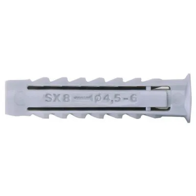 Zdjęcie produktu dla Fischer 70010, Wtyczka ścienna, Cegła, Beton, 50 mm, 1 cm, 7 cm, 6 mm