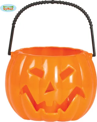 Produktbild von Orange Kürbise LED  Halloween Dekoration ca. 9 cm
