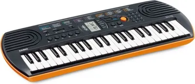 Produktbild von Pianino cyfrowe Casio SA-76 44 klawisze czarny, brązowy, biały