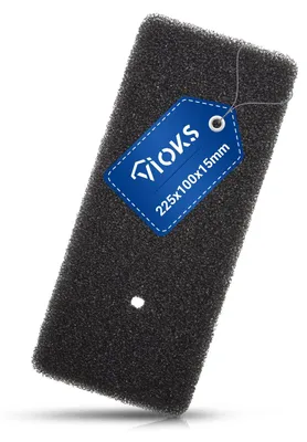 Produktbild von Ersatzfilter 230x100mm passend wie Samsung DC62-00376A Schaumfilter für Trockner