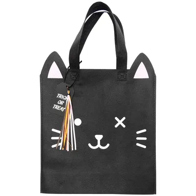 Produktbild von Geschenktüte Schwarze Katze 28 x 30 cm