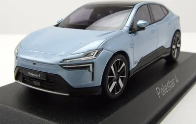 Produktbild von Norev 874011 Polestar 4 2024 electron hellblau 1:43