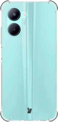 Produktbild von Bizon Case Clear Pack Hülle + 2x Bildschirmglas für Realme C33 klar