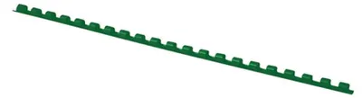 Obrázek produktu pro KANCELÁŘSKÉ POTŘEBY: Plastové vazby do sešitů, 100 kusů, formát DIN A4, tloušťka 6 mm (pro 25 stran), vazební hřbet
