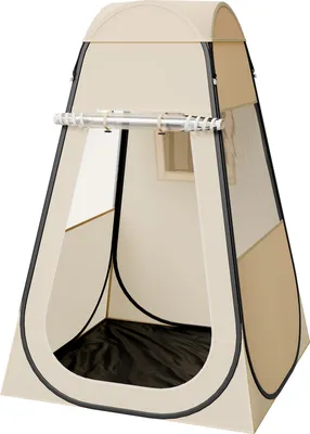 Immagine prodotto di Tenda sportiva SucceBuy, 1200 x 1200 x 1900 mm, tenda pop-up per una persona, tenda da esterno con materassino e copertura, riparo da campeggio per attività come la pesca, eventi e supporto agli spettatori