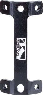 Produktbild von M-Wave 340015 Flaschenhalter-Adapter Alu zur Befestigung von 2 Flaschenhaltern, schwarz