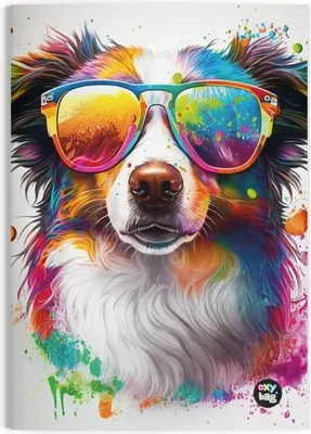Produktbild von Oxybag Notizbuch A4 444 - Hund