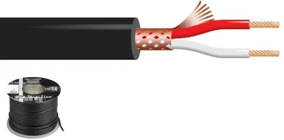 Produktbild von Monacor MLC-112/SW, 100 m, Schwarz