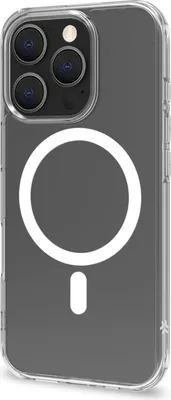 Productafbeelding van Celly Gelskinmag iPhone 16 Pro telefoonhoesje. Één maat