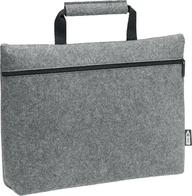 Produktbild von MidOcean - Laptop-Tasche "Tapla", RPET Filz MO641 (28 cm x 38 cm x 6,5 cm) (Grau)