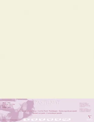 Produktbild von Clairefontaine Pastelmat Pastellmalerei, 5 Bogen 70x100 cm, 360g Sand 96162C