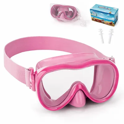 Produktbild von Schwimmbrille für Kinder mit Anti-Leck Schnorchelmaske und Nasenabdeckung