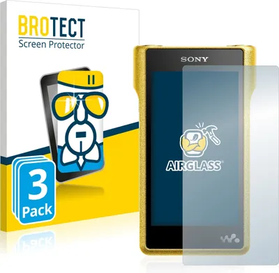 Produktbild von 3x BROTECT Schutzglas für Sony Walkman NW-WM1A Schutzfolie Panzer Folie Glas Display Schutz klar
