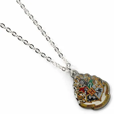 Productafbeelding van Harry Potter ketting en hanger, Hogwarts (verzilverd)