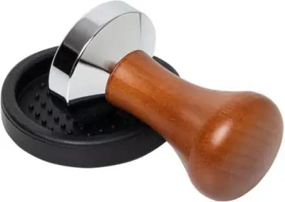 Obrázek produktu pro Tlačka na espresso s dřevěnou rukojetí